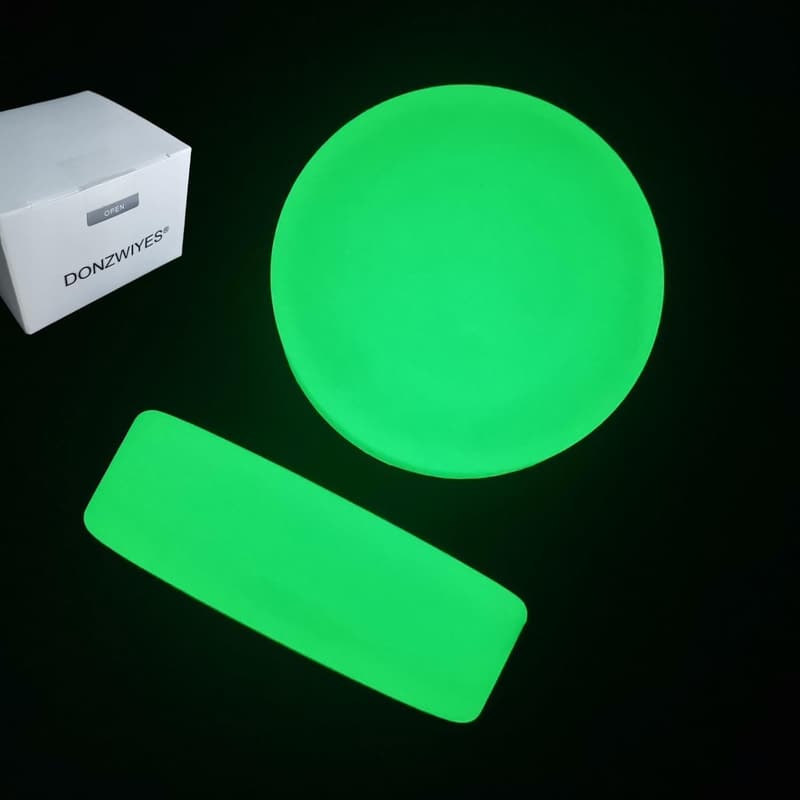 Glow in the Dark Ice Hockey Pucks for Youth & Adults - 2-Pack