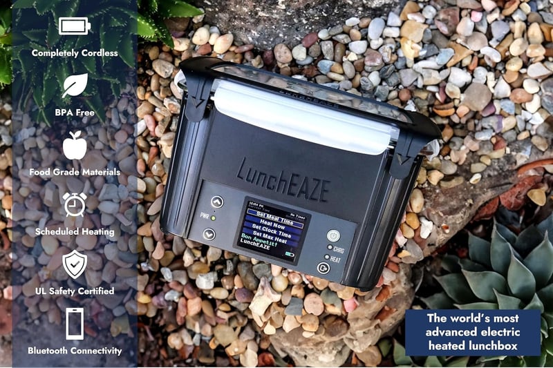 Cordless Electric Lunch Box – Self-Heating Food Warmer for Travel