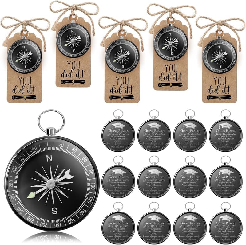 Graduation Gift: Engraved Compass for College Graduates