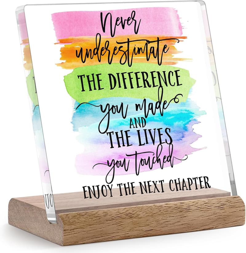 Retirement Gift for Colleagues - Goodbye Decor & Keepsakes