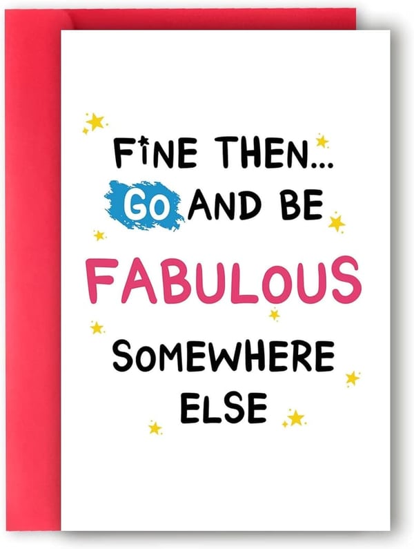 Retirement Farewell Card for Coworkers and Friends