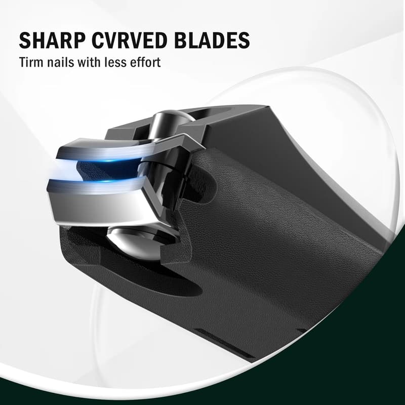 Nail Care Set: Anti-Splash Toenail & Fingernail Clippers