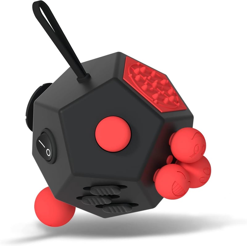 Fidget Dodecagon Stress Relief Cube for Adults & Kids