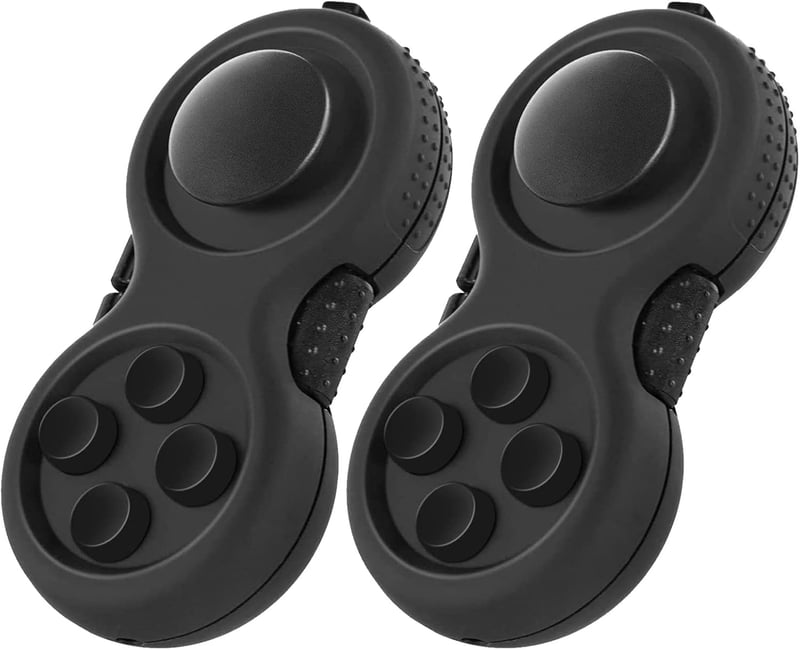 Fidget Toy Controller with 8 Functions for Stress Relief