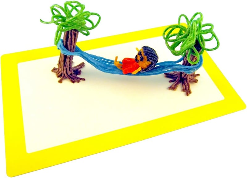 Wikki Stix Travel Fun Pak with Idea Booklet and Playboard