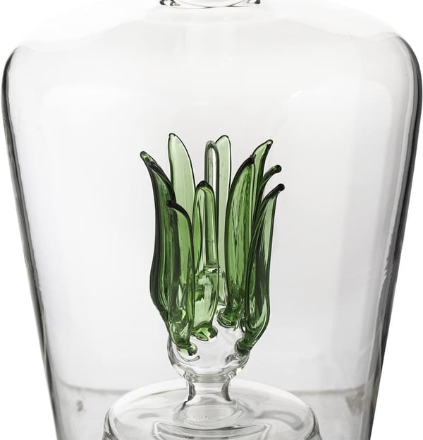 Tequila Aloe Decanter - 750mL Glass Decor Gift for Him/Her