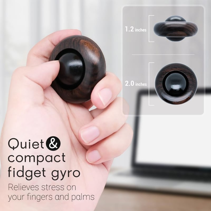 Wooden Fidget Toy for Adults - Stress Relief EDC Tool
