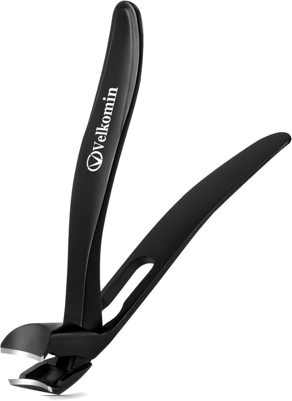 Seniors' Long Handle Toenail Clippers - Angled & Ultra-Sharp