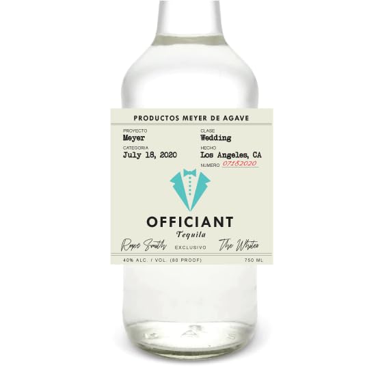 Personalized Tequila Labels for Birthdays and Weddings