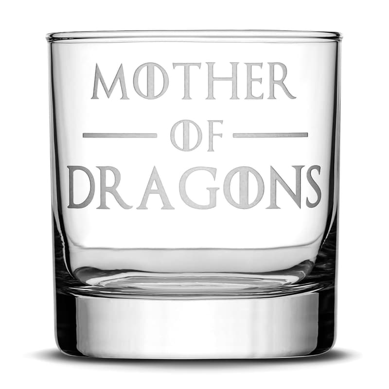 Premium Handblown Whiskey Glass - Handmade 11oz Gift