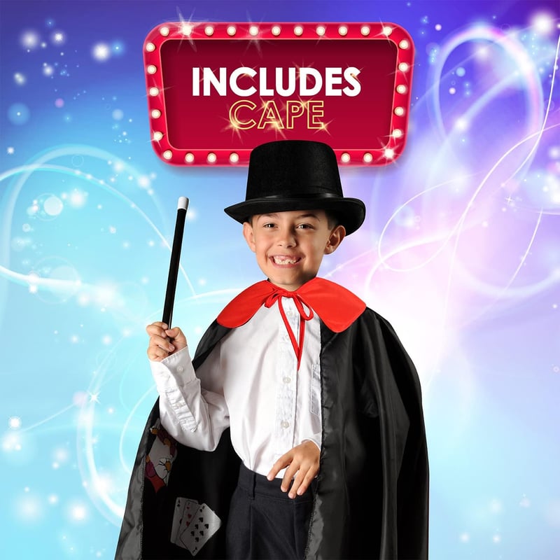 Magic Kit for Kids Ages 5+ - 200+ Fun Tricks and Instructions