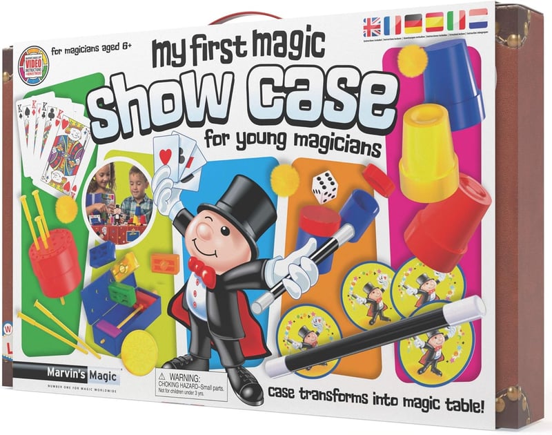 Kids Magic Set for Young Magicians - Tricks & Props, Age 6+