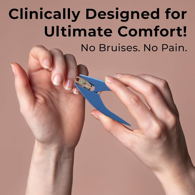 Ergonomic Nail Clippers for Seniors - Doctor-Designed Stainless Steel