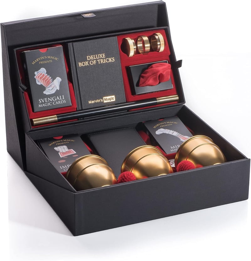 Deluxe Magic Tricks Set for Beginners & Pros - Marvin's Magic