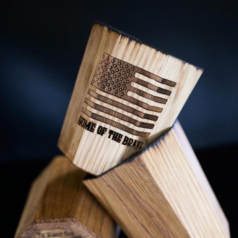 Artisan Charred Oak Whiskey Cup for Bourbon Lovers