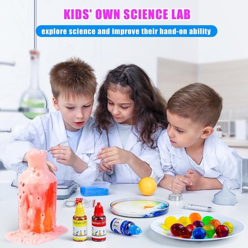 STEM Science Experiment Kits for Kids Age 4-12 - Educational Gift