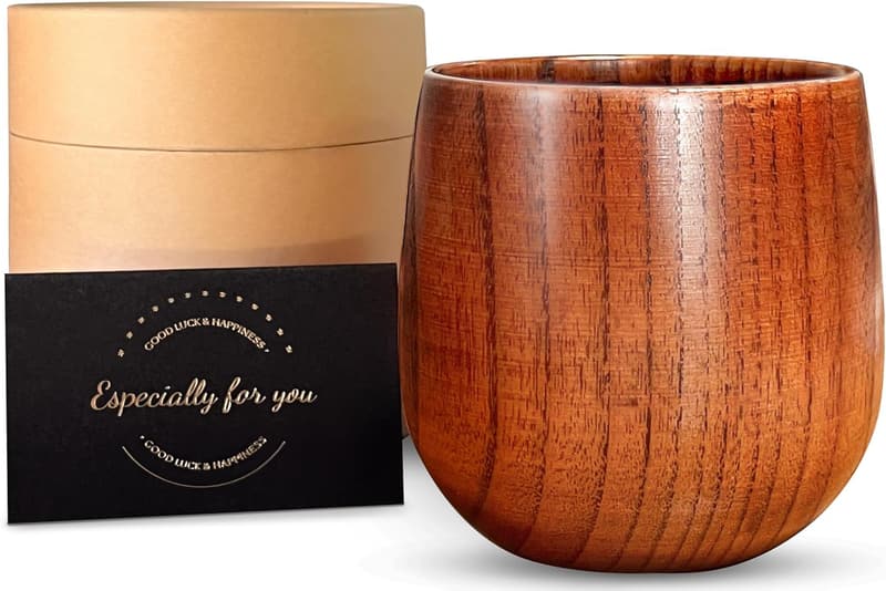 Personalized Wooden Bourbon Tumbler Set for Him