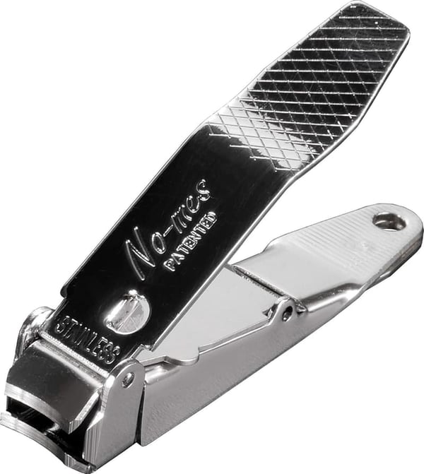 Genuine No-Mess Fingernail Clipper - USA Made, Catches Clippings