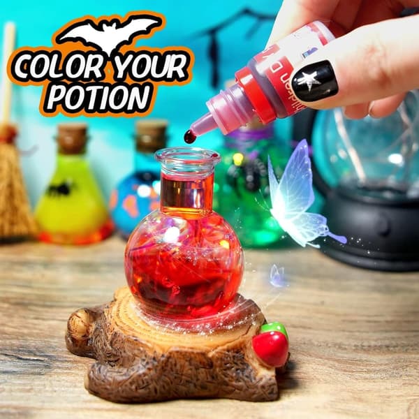 Glow-in-the-Dark Witch Potion Craft Kit for Kids, Ages 6+