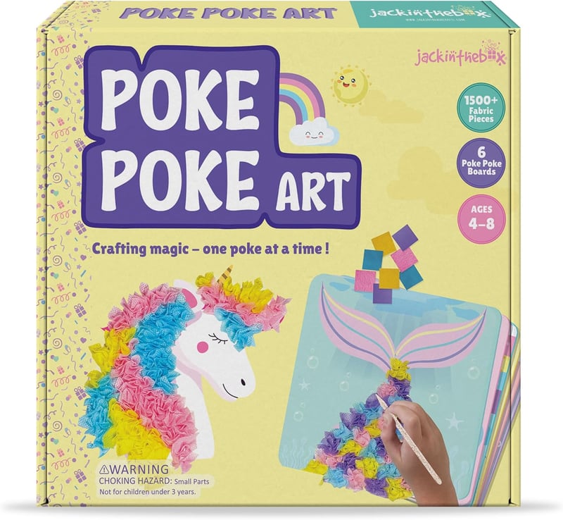 Mess-Free DIY Sewing Art - Unicorn & Mermaid Kits for Kids