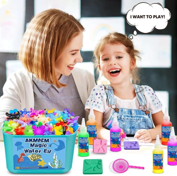 Aqua Fairy Water Gel Kit for Kids - 20 Colors DIY Craft Set