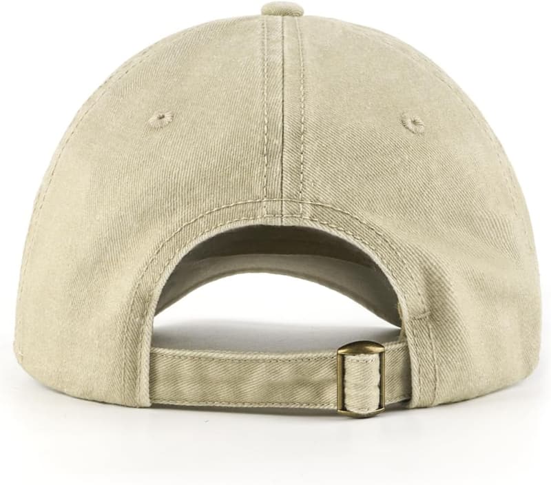 Oversized Denim Baseball Cap for Big Heads (23.5
