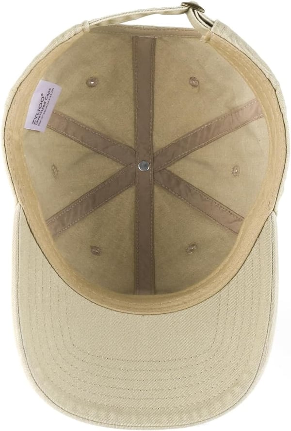 Oversized Denim Baseball Cap for Big Heads (23.5