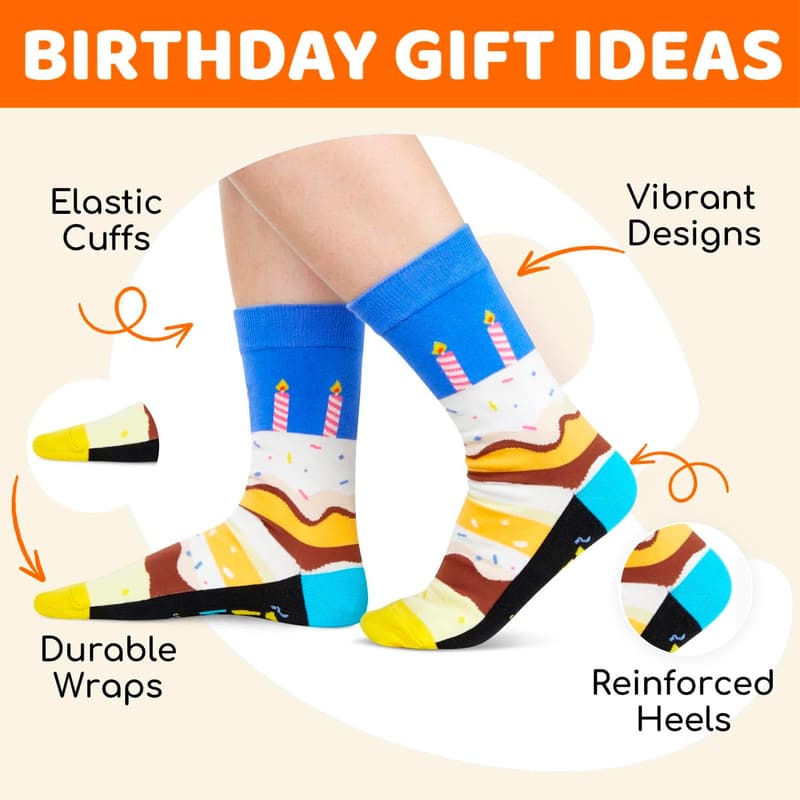 13th Birthday Gift Socks for Teens