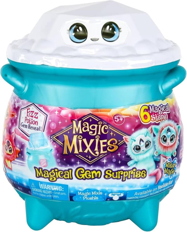Magic Mixies Magical Cauldron with Plushie & Ring Reveal
