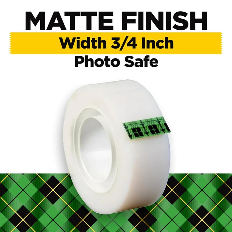 Scotch Magic Tape, 12 Extra Long Rolls for Gift Wrapping