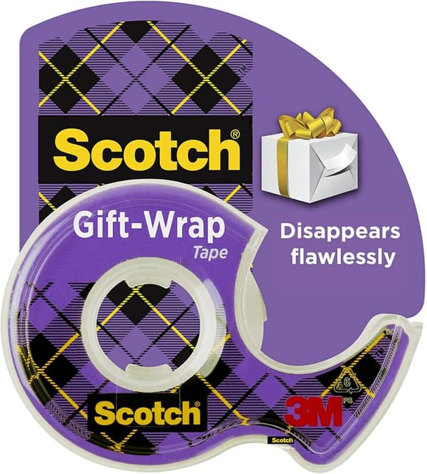 Invisible Scotch Gift Wrap Tape, 0.75