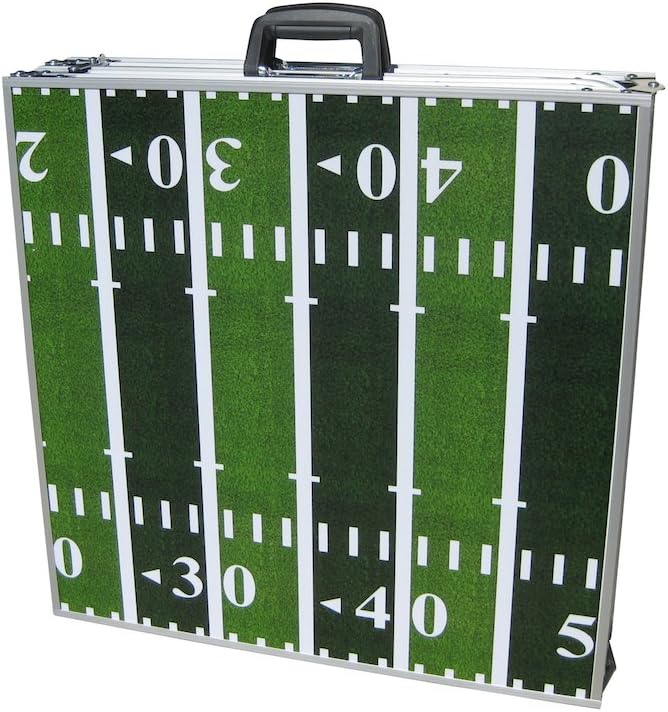 Football Field Game Pong Table with Cup Holes