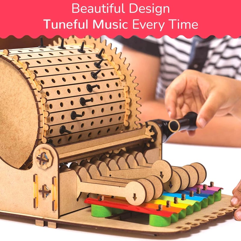 STEM Music Machine Building Kit for Kids Ages 8+