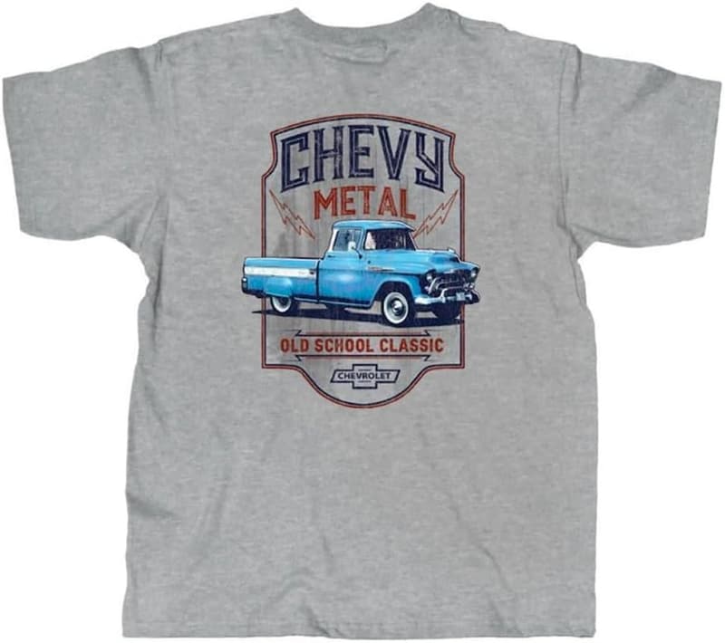 Chevy Metal Men's Graphic T-Shirt - Vintage Style Gift for Him