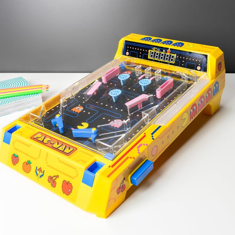 Pac-Man Edition Desktop Arcade Pinball Game