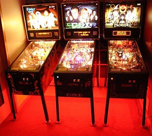 Custom Super Bright Blue Pinball Machine Backlight Kit - Universal