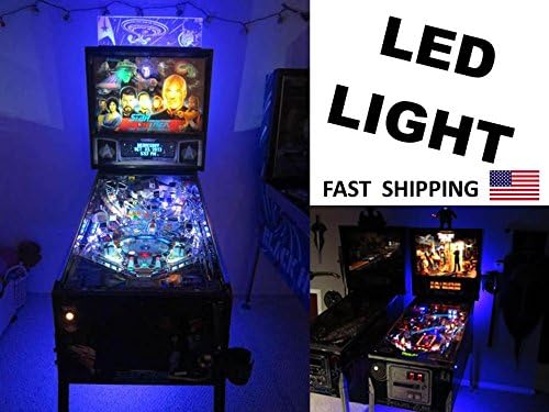 Custom Super Bright Blue Pinball Machine Backlight Kit - Universal