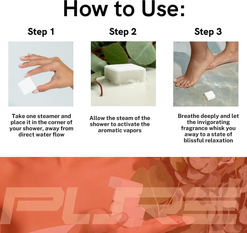 Eucalyptus Shower Steamers - Stress Relief Gifts for Dad