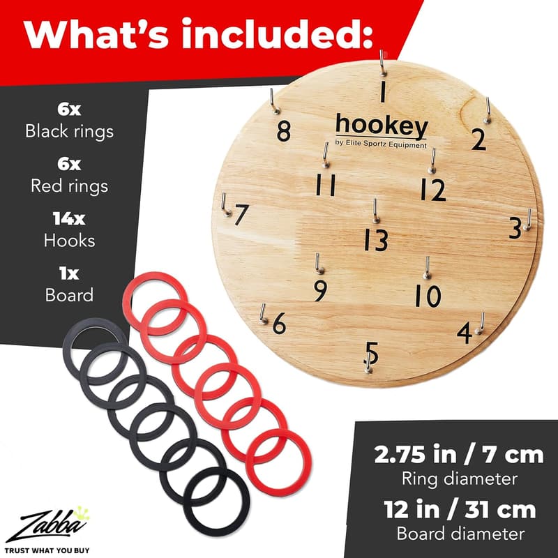 Ring Toss Game - Indoor & Outdoor Fun for Adults and Kids
