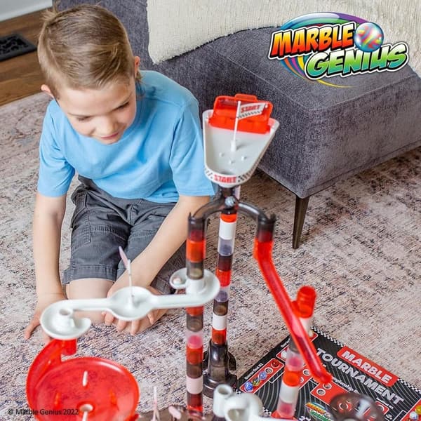 125-Piece Marble Run Racing Set - Educational STEM Toy for Kids
