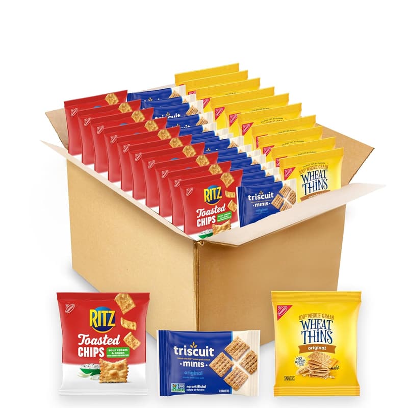 Variety Pack of Nabisco Crackers - 40 Snack Packs