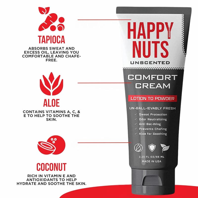 Nuts About You Anti-Chafing Deodorant Gift Set for Men