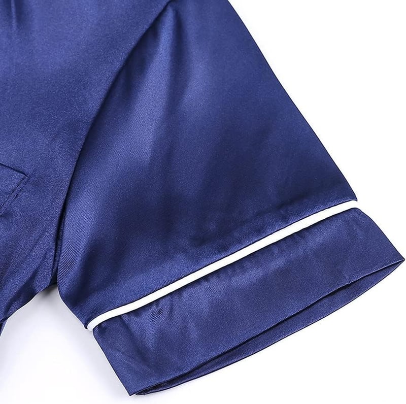 Girls' Silk Satin Pajama Set - 2-Piece Sleepwear (Ages 1-13)