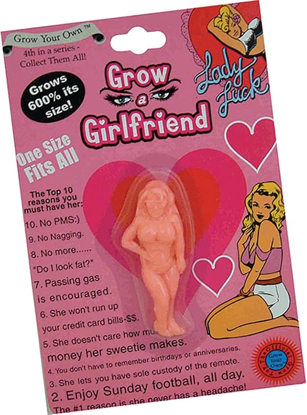Valentine's Day Diabolical Grow a Girlfriend Gift for Him