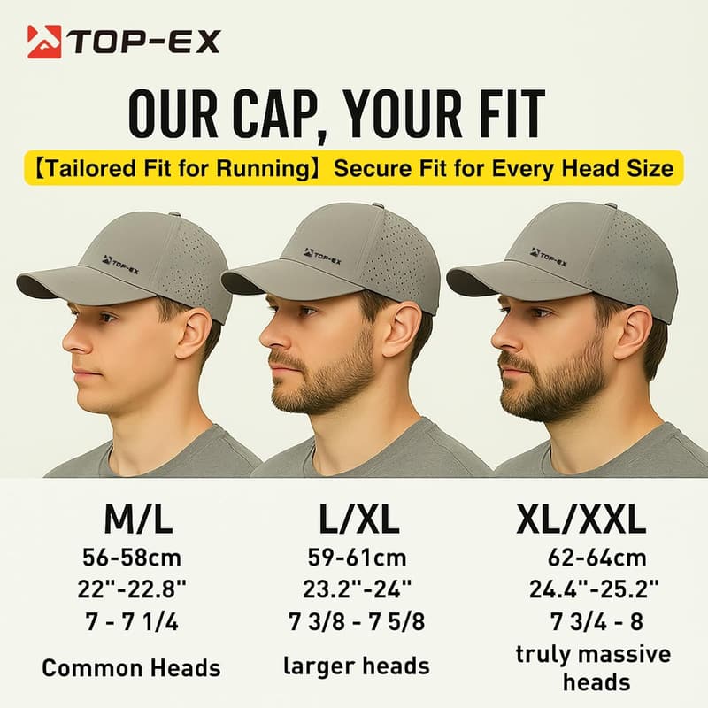 Men's Oversized Quick-Dry Breathable Mesh Baseball Cap