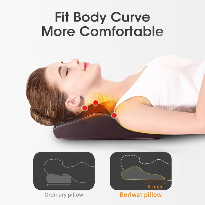 Shiatsu Back and Neck Massager with Heat – Perfect Holiday Gift