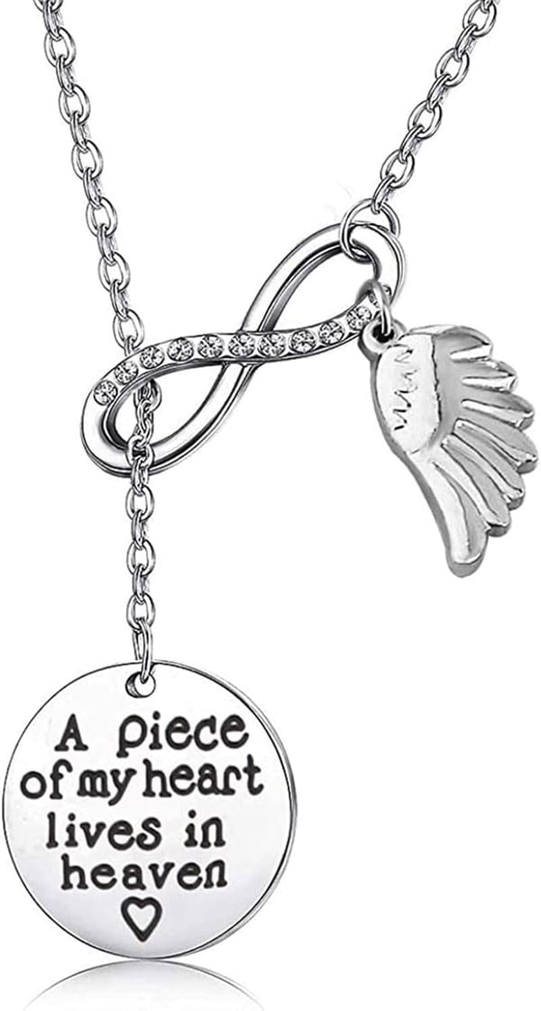 Sympathy Gift Lariat Necklace - 
