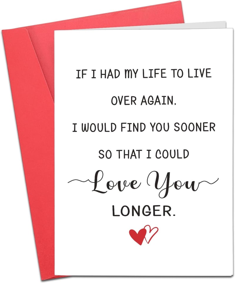 Valentine's Day Card for New Relationships - Romantic Design