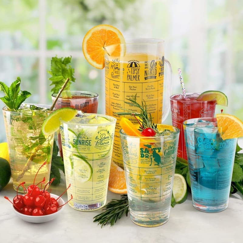 Tequila Cocktail Recipe Glass by Genuine Fred