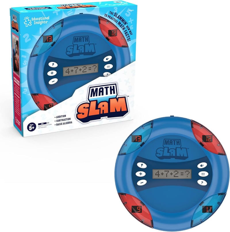 Interactive Math Game for Kids 5+ - Handheld Algebra Learning Tool